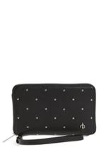 Women's Rag & Bone Studded Leather Smartphone Wallet - Black