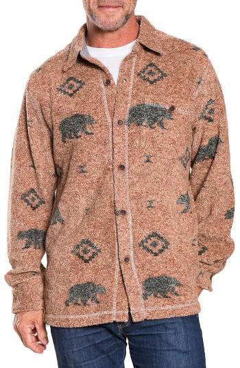 Men's True Grit Black Bear Shirt Jacket
