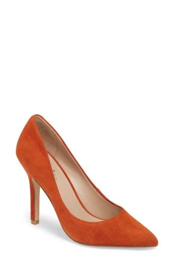 Women's Charles By Charles David Maxx Pointy Toe Pump M - Orange