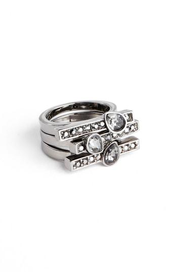 Women's St. John Collection Triple Row Cocktail Ring
