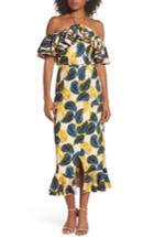 Women's C/meo Collective Temptation Halter Sheath Dress - Yellow