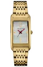 Women's Ted Baker London Rectangle Case Bracelet Watch, 23mm