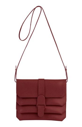 Senreve Mimosa Textured Leather Crossbody Bag -