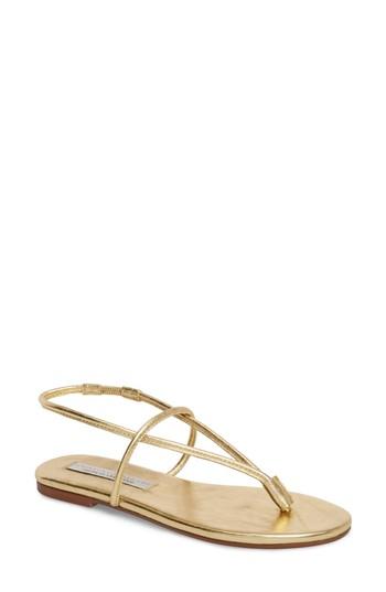 Women's Kristin Cavallari Knock Out Sandal M - Metallic