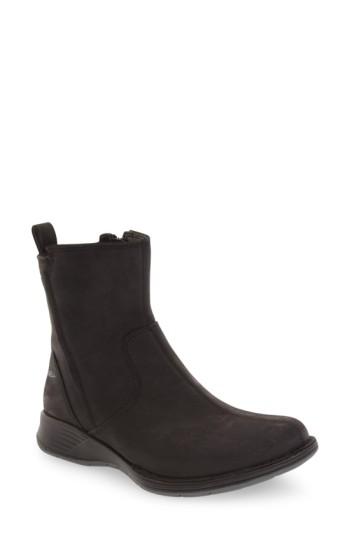 Women's Merrell 'travvy' Waterproof Zip Bootie M - Black