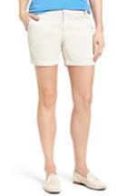 Women's Caslon Cotton Twill Shorts - Beige