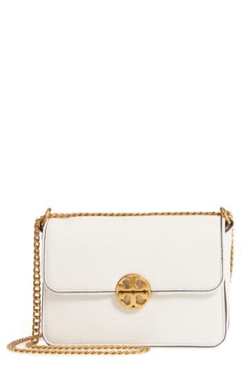 Tory Burch Mini Chelsea Leather Convertible Crossbody Bag - Ivory