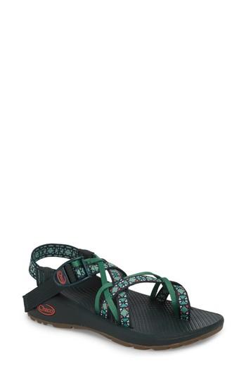 Women's Chaco Z/cloud X2 Remix Sport Sandal M - Green