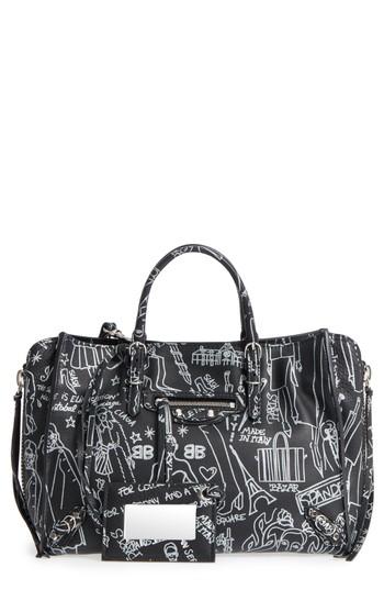 Balenciaga Mini Paper A6 Leather Tote -