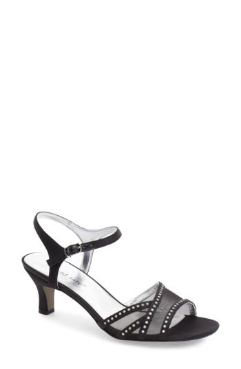 Women's David Tate 'violet - Night Out' Sandal .5 M - Black