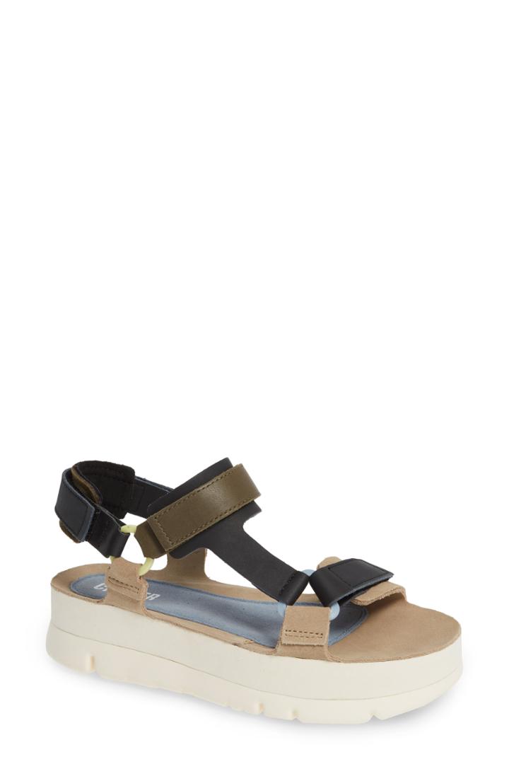Women's Camper Oruga Up Platform Sport Sandal Us / 35eu - Green