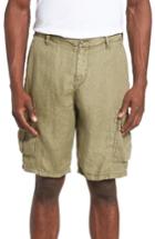 Men's Lucky Brand Herringbone Linen Cargo Shorts - Green