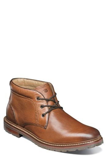 Men's Florsheim Estabrook Lugged Chukka Boot D - Brown