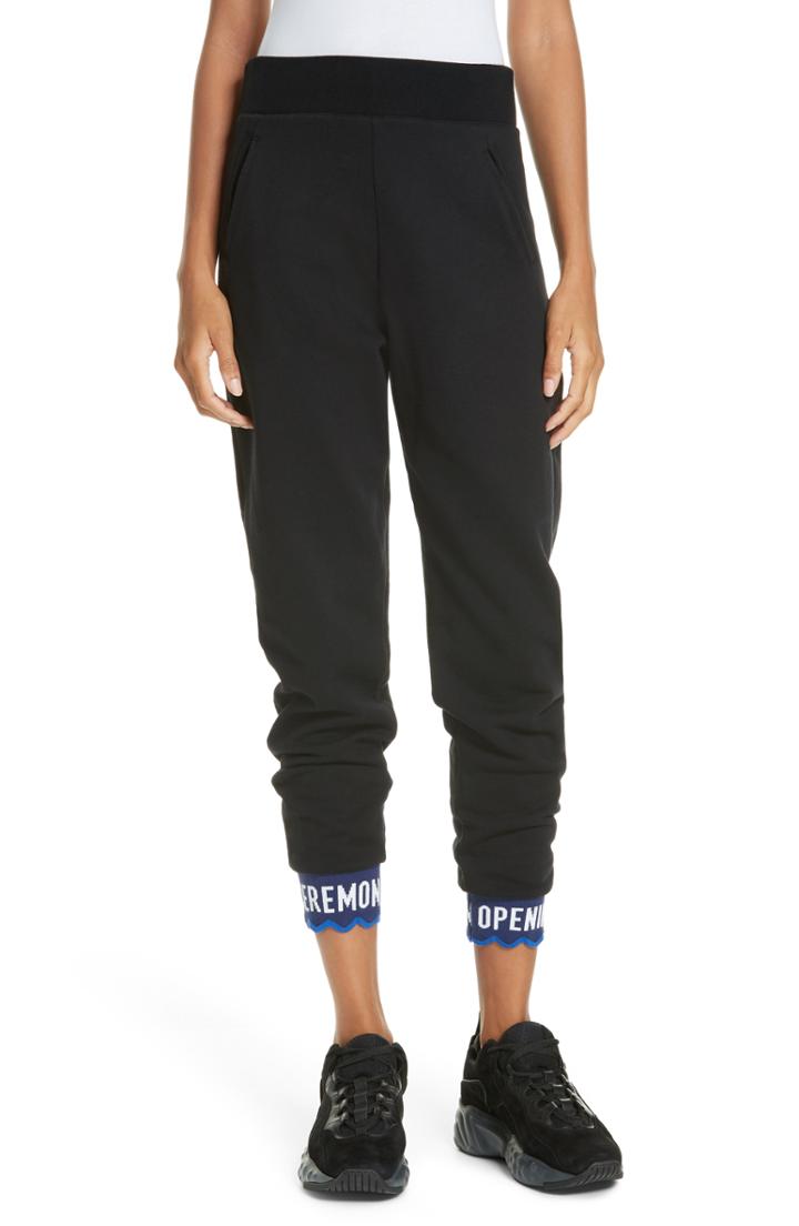 Women's Opening Ceremony Scallop Logo Hem Joggers