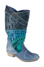 Women's Summit 'tulia' Leather Western Boot Eu - Blue