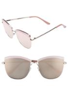 Women's Bp. 60mm Enamel Square Sunglasses - Gold/ Pink
