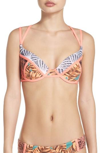 Women's Maaji The Rolling Scones Underwire Bikini Top