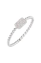 Women's Bony Levy 'aurora' Diamond Pave Rectangle Ring (nordstrom Exclusive)