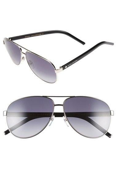 Women's Marc Jacobs 60mm Sunglasses - Palladium