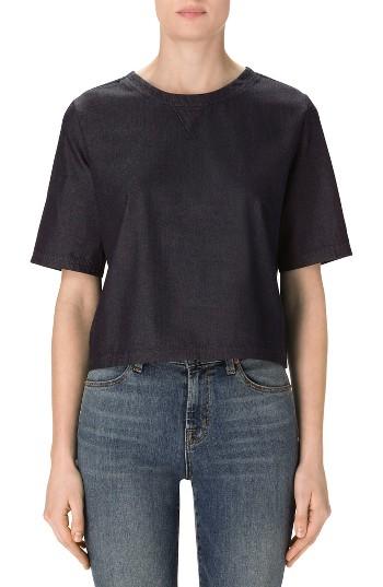 Women's J Brand Robby Crop Tee - Blue