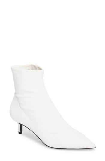 Women's Free People Marilyn Kitten Heel Bootie Us / 41eu - White