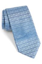Men's Psycho Bunny Bunny Dot Silk Tie, Size - Blue