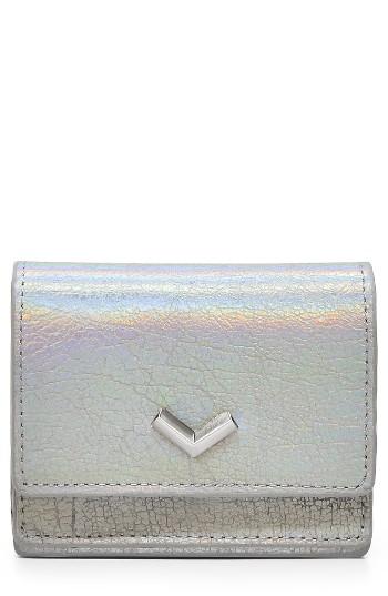 Women's Botkier Soho Mini Leather Wallet - Metallic