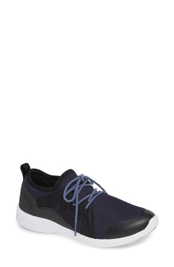 Women's Vionic Storm Orthaheel Sock Sneaker M - Blue
