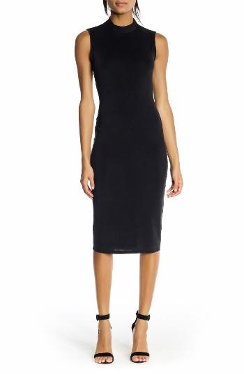 Women's Kendall + Kylie Twist Back Body-con Dress