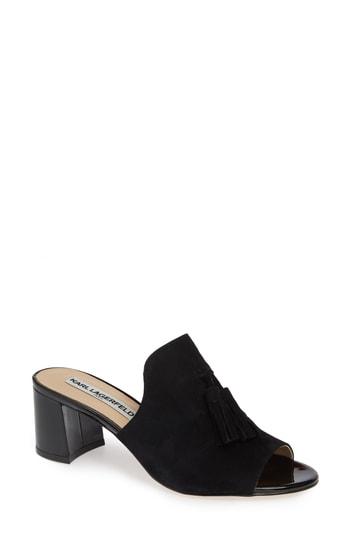 Women's Karl Lagerfeld Hettie Mule M - Black