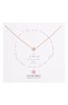 Women's Dogeared The Circle Pendant Necklace