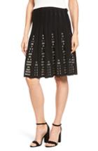Women's Nic+zoe Hypnotic Twirl Skirt - Black