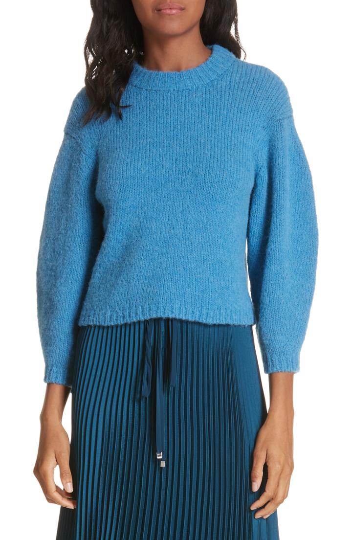 Women's Halogen Shimmer Knit Sweater - Beige
