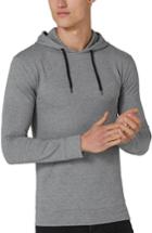 Men's Topman Muscle Fit Hoodie - Grey