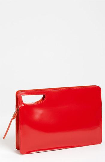 Mark & James 'fiona' Clutch Red One Size