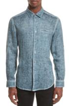Men's John Varvatos Collection Linen Sport Shirt