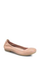 Women's B?rn Julianne Perforated Flat M - Pink