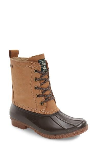 Women's G.h. Bass & Co. Daisy Waterproof Duck Boot M - Brown