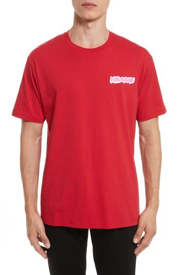 Men's Versus By Versace Logo Graphic T-shirt - Red
