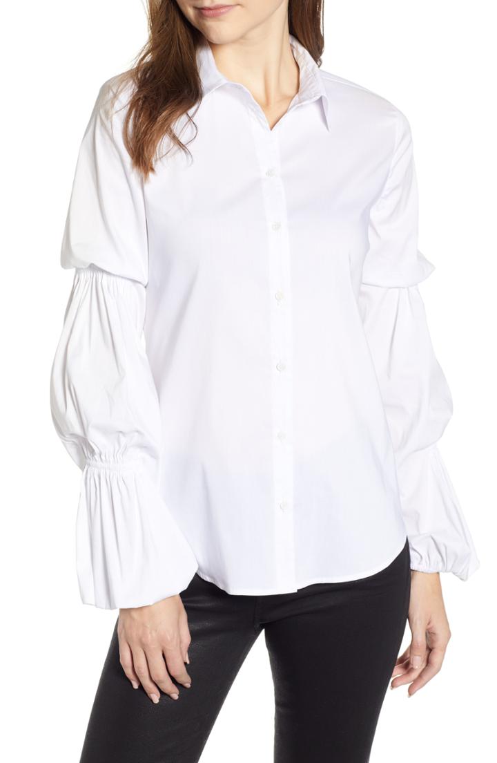 Women's Bailey 44 Extreme Sleeve Blouse - White