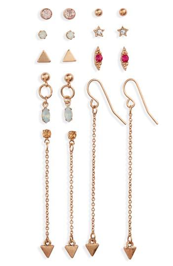 Women's Topshop Prairie Set Of 9 Earrings