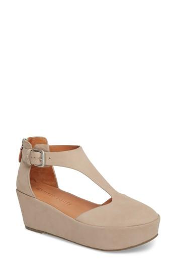 Women's Gentle Souls Nydia Platform Sandal .5 M - Brown