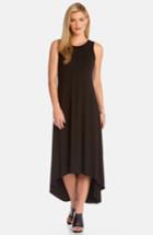 Women's Karen Kane High/low Sleeveless Maxi Dress - Black