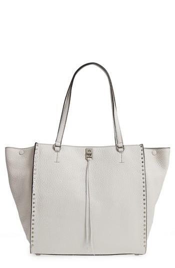 Rebecca Minkoff Darren Deerskin Leather Tote - Ivory
