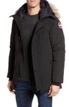 Men's Canada Goose Chateau Parka With Genuine Coyote Fur Trim - Black