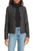 Women's Majestic Filatures Quilted Bolero Jacket - Grey