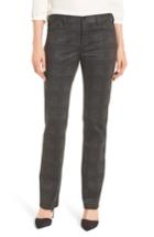 Women's Nydj Marilyn Straight Leg Ponte Pants (similar To 14w-16w) - Black