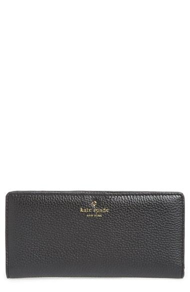 Women's Kate Spade New York 'cobble Hill - Large Stacy' Leather Wallet -