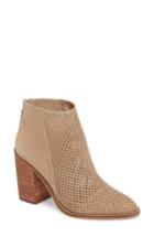 Women's Steve Madden Rumble Perforated Bootie M - Brown
