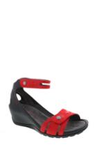 Women's Wolky Za Wedge Sandal -7.5us / 38eu - Red